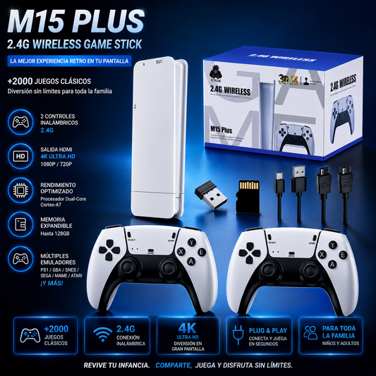 Consola juego Retro M15