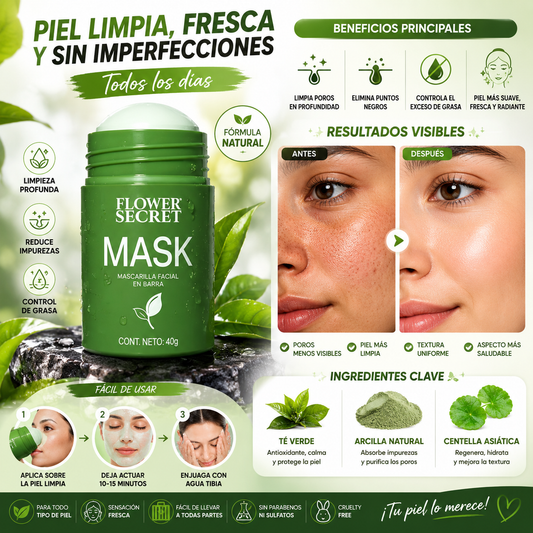 MASCARILLA TE VERDE EN BARRA